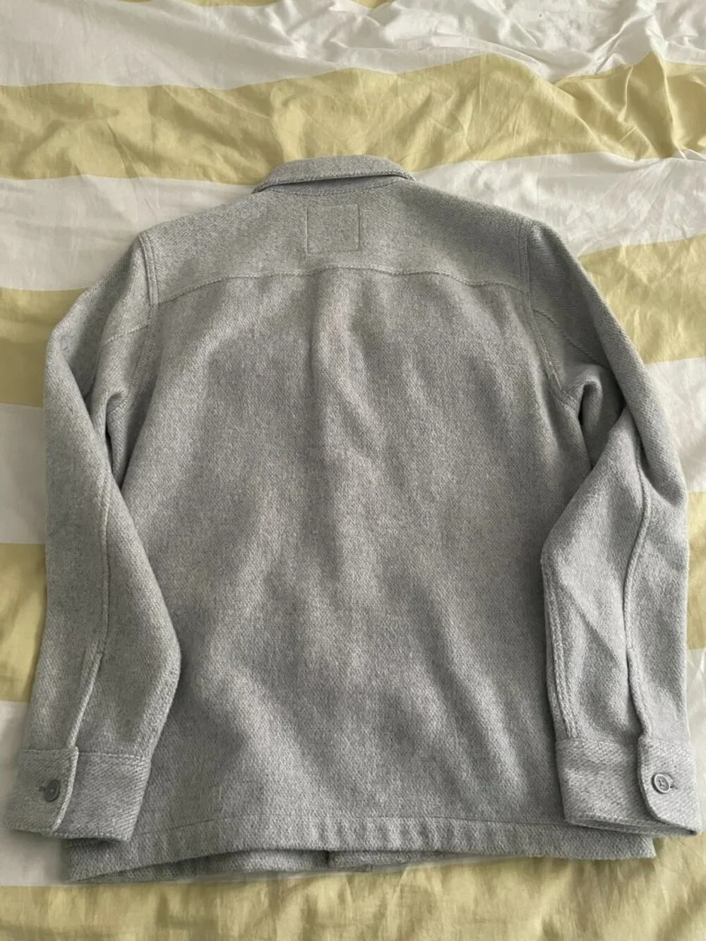 Hollister Mens Gray Shirt Jacket (S)